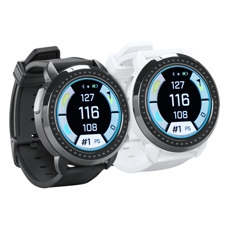 iON Elite GPS Watch Black and iON Elite GPS Watch White Three Quarter on transparent background